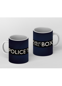 Керамична чаша Doctor Who - Police piblic call Box